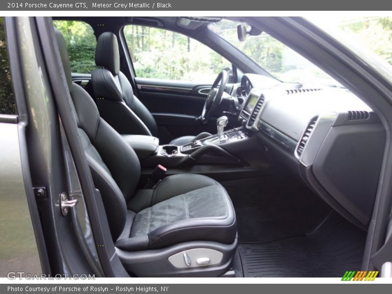Meteor Grey Metallic / Black 2014 Porsche Cayenne GTS