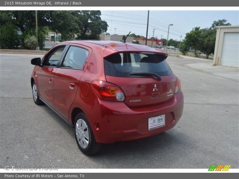 Infrared / Black 2015 Mitsubishi Mirage DE