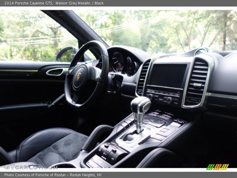 Meteor Grey Metallic / Black 2014 Porsche Cayenne GTS