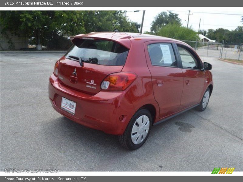 Infrared / Black 2015 Mitsubishi Mirage DE
