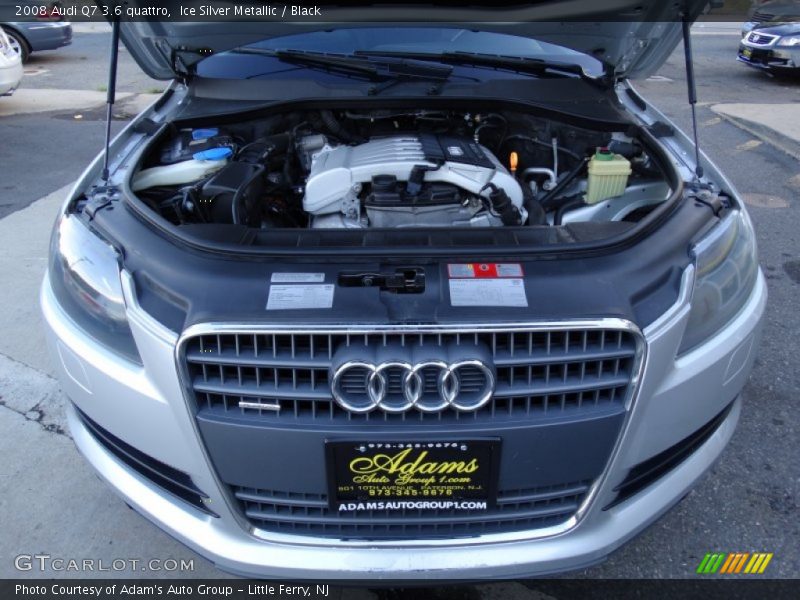 Ice Silver Metallic / Black 2008 Audi Q7 3.6 quattro
