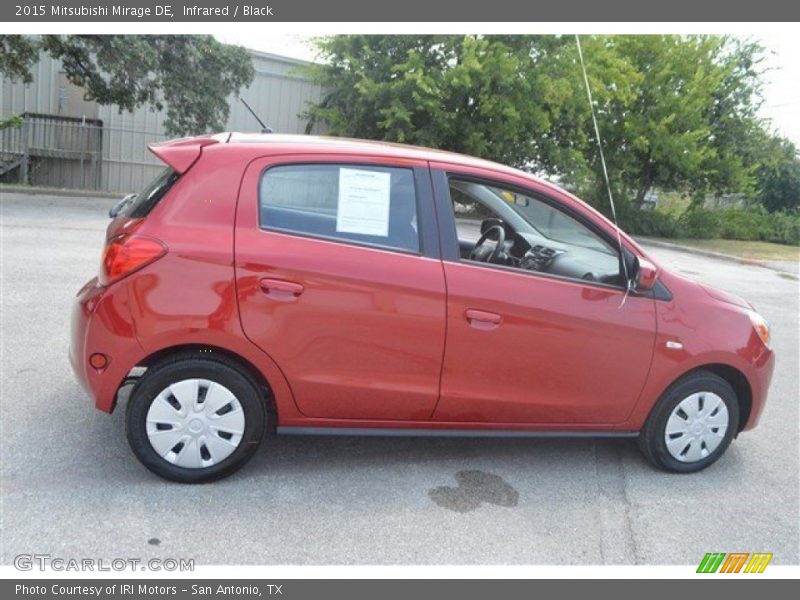 Infrared / Black 2015 Mitsubishi Mirage DE