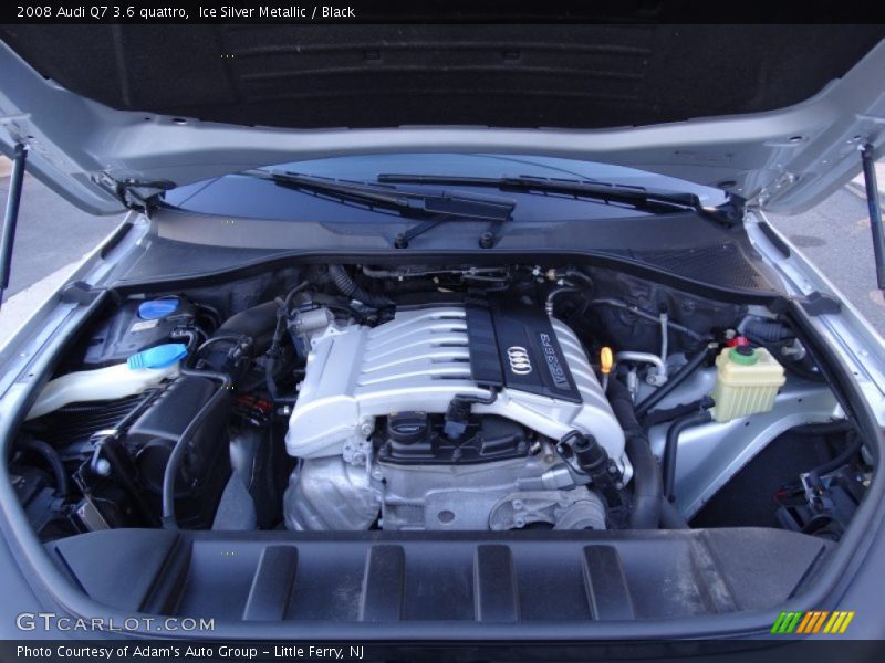 Ice Silver Metallic / Black 2008 Audi Q7 3.6 quattro