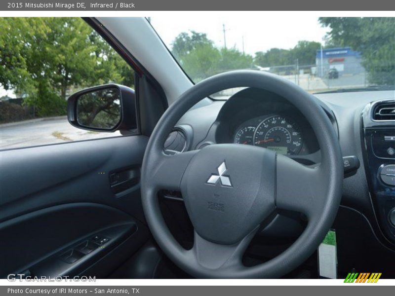Infrared / Black 2015 Mitsubishi Mirage DE