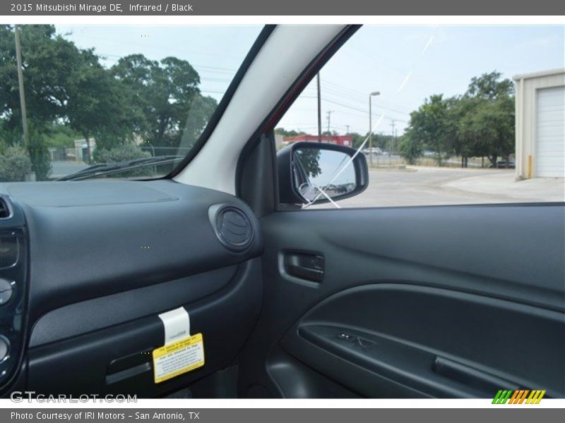 Infrared / Black 2015 Mitsubishi Mirage DE