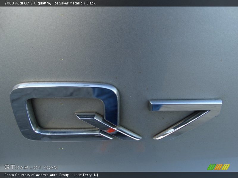Ice Silver Metallic / Black 2008 Audi Q7 3.6 quattro