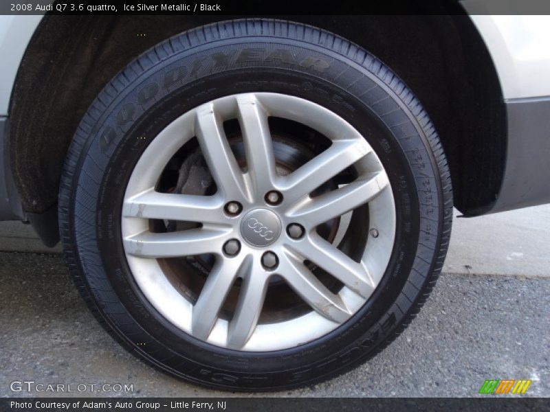 Ice Silver Metallic / Black 2008 Audi Q7 3.6 quattro