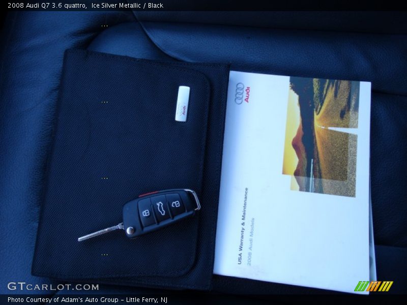 Ice Silver Metallic / Black 2008 Audi Q7 3.6 quattro