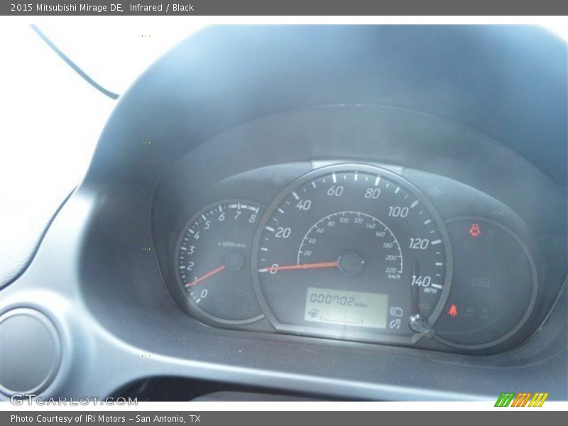 Infrared / Black 2015 Mitsubishi Mirage DE