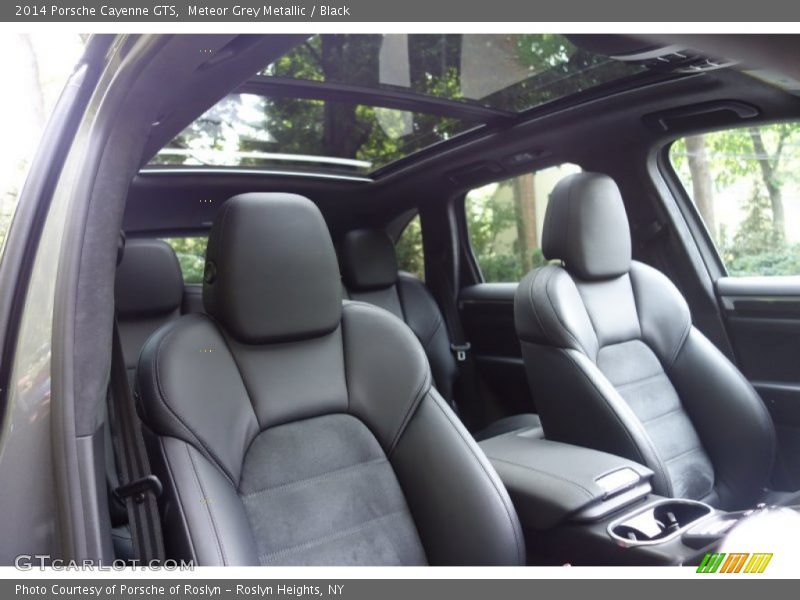 Meteor Grey Metallic / Black 2014 Porsche Cayenne GTS