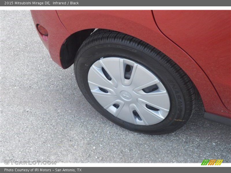 Infrared / Black 2015 Mitsubishi Mirage DE