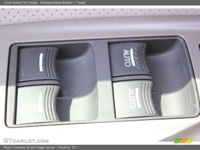 Polished Metal Metallic / Taupe 2010 Acura TSX Sedan