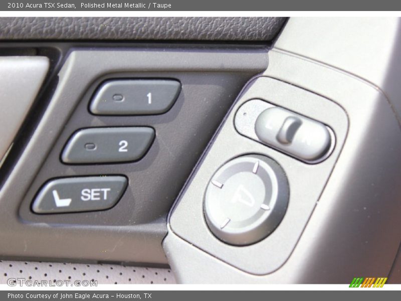 Polished Metal Metallic / Taupe 2010 Acura TSX Sedan