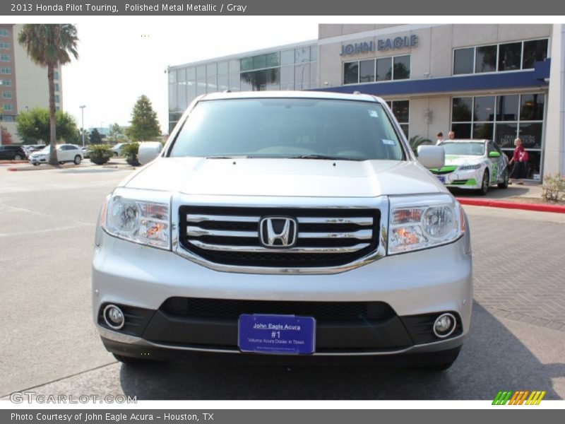 Polished Metal Metallic / Gray 2013 Honda Pilot Touring