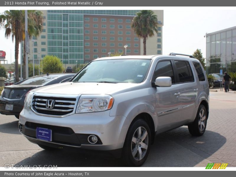 Polished Metal Metallic / Gray 2013 Honda Pilot Touring
