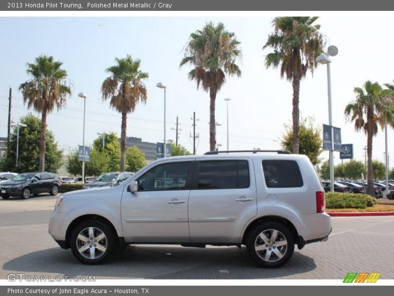 Polished Metal Metallic / Gray 2013 Honda Pilot Touring