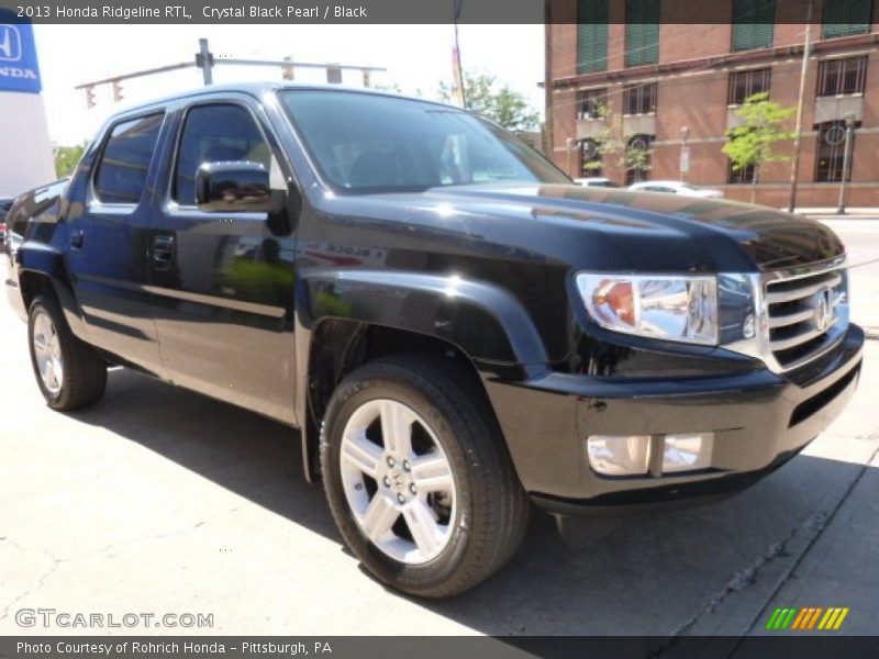 Crystal Black Pearl / Black 2013 Honda Ridgeline RTL