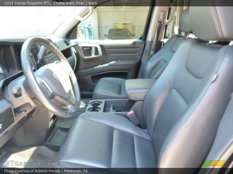 Crystal Black Pearl / Black 2013 Honda Ridgeline RTL