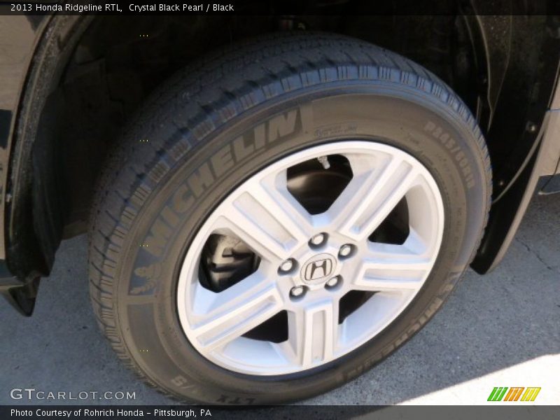 Crystal Black Pearl / Black 2013 Honda Ridgeline RTL