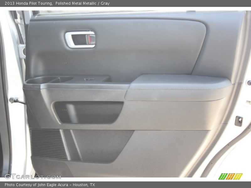 Polished Metal Metallic / Gray 2013 Honda Pilot Touring