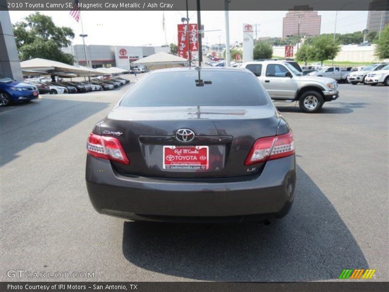 Magnetic Gray Metallic / Ash Gray 2010 Toyota Camry SE