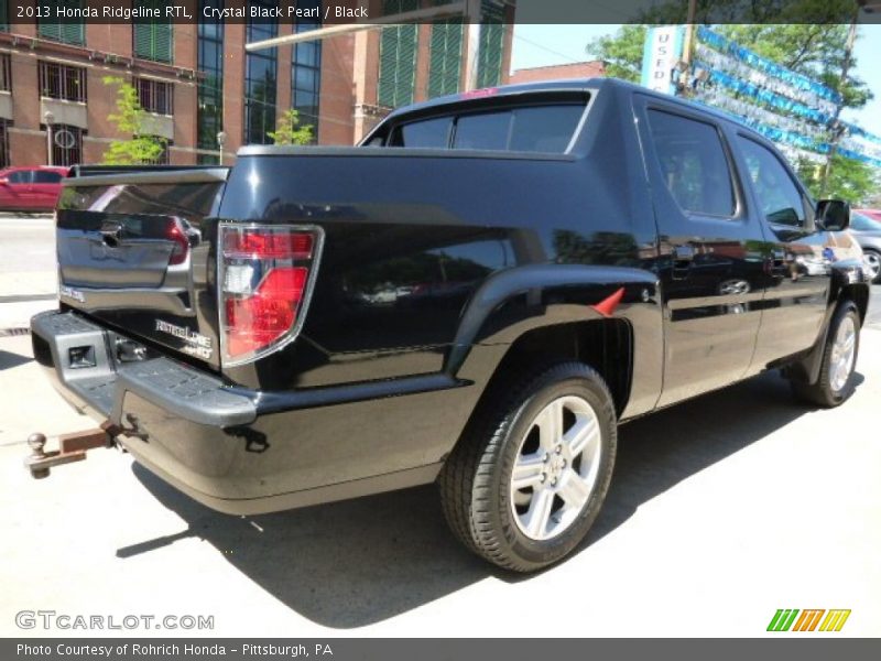 Crystal Black Pearl / Black 2013 Honda Ridgeline RTL