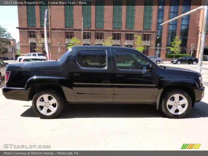 Crystal Black Pearl / Black 2013 Honda Ridgeline RTL