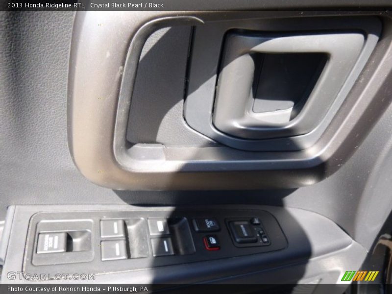 Crystal Black Pearl / Black 2013 Honda Ridgeline RTL