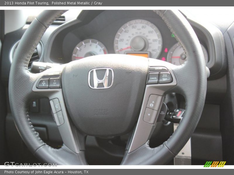 Polished Metal Metallic / Gray 2013 Honda Pilot Touring