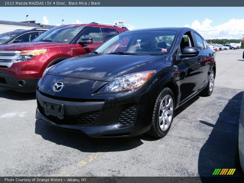 Black Mica / Black 2013 Mazda MAZDA3 i SV 4 Door