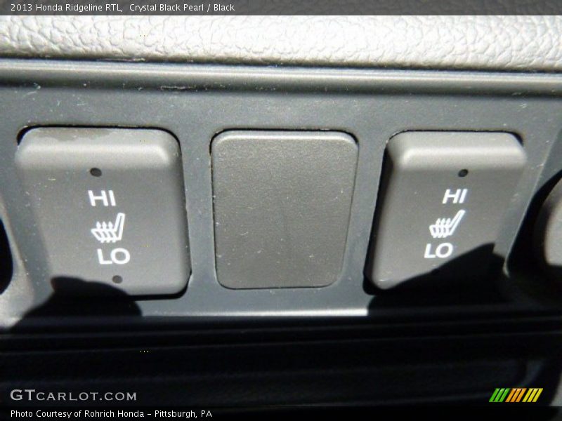 Crystal Black Pearl / Black 2013 Honda Ridgeline RTL