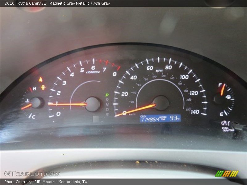 Magnetic Gray Metallic / Ash Gray 2010 Toyota Camry SE