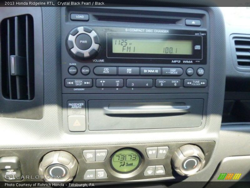 Crystal Black Pearl / Black 2013 Honda Ridgeline RTL