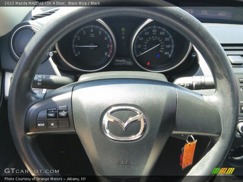 Black Mica / Black 2013 Mazda MAZDA3 i SV 4 Door