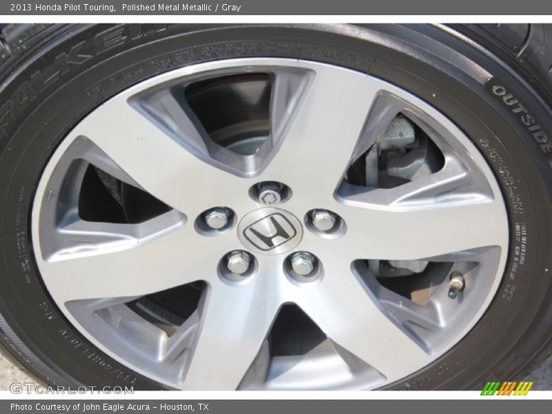 Polished Metal Metallic / Gray 2013 Honda Pilot Touring