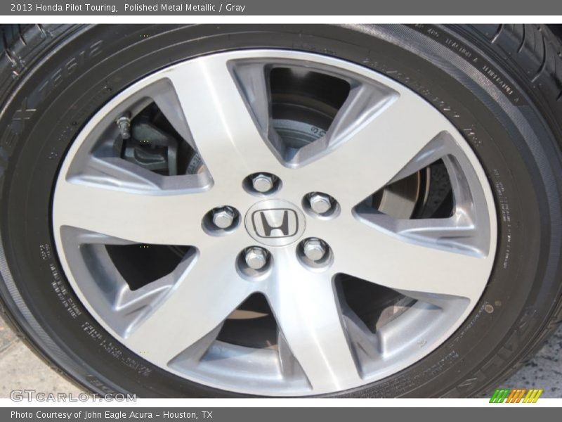 Polished Metal Metallic / Gray 2013 Honda Pilot Touring