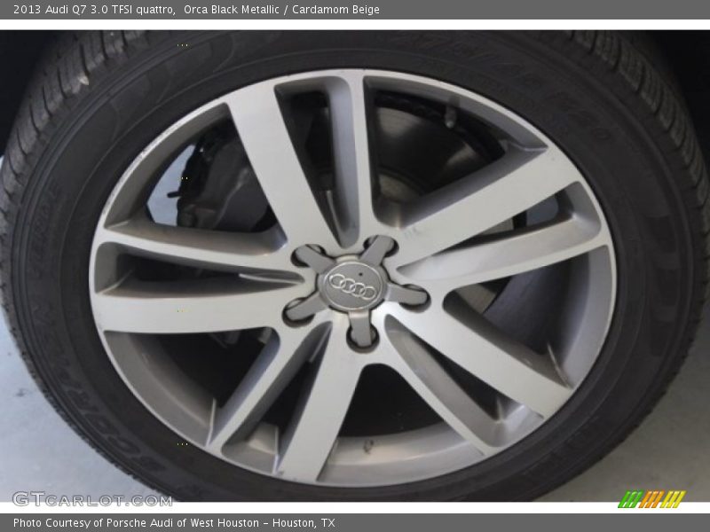 Orca Black Metallic / Cardamom Beige 2013 Audi Q7 3.0 TFSI quattro