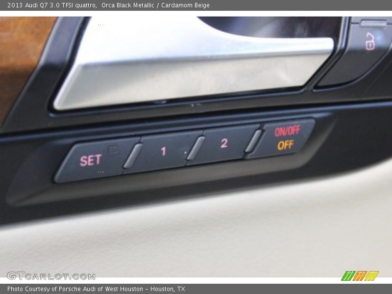 Orca Black Metallic / Cardamom Beige 2013 Audi Q7 3.0 TFSI quattro