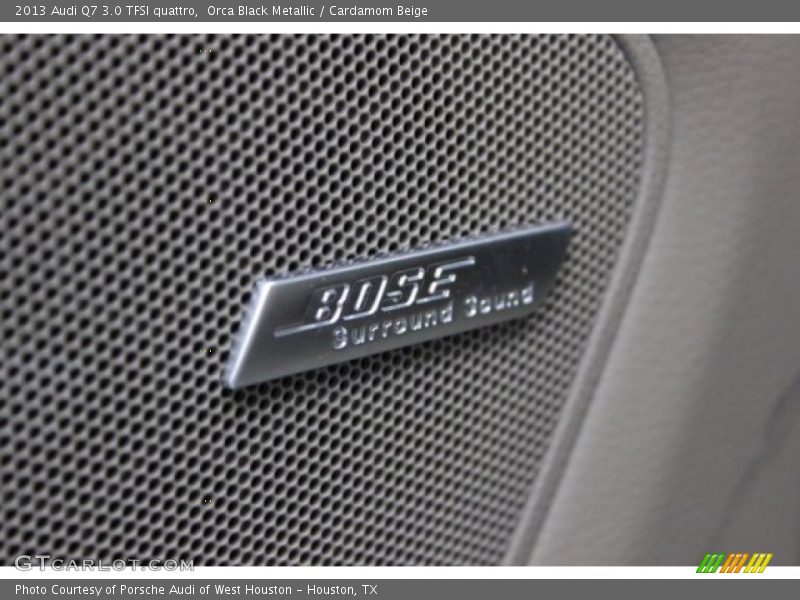 Orca Black Metallic / Cardamom Beige 2013 Audi Q7 3.0 TFSI quattro