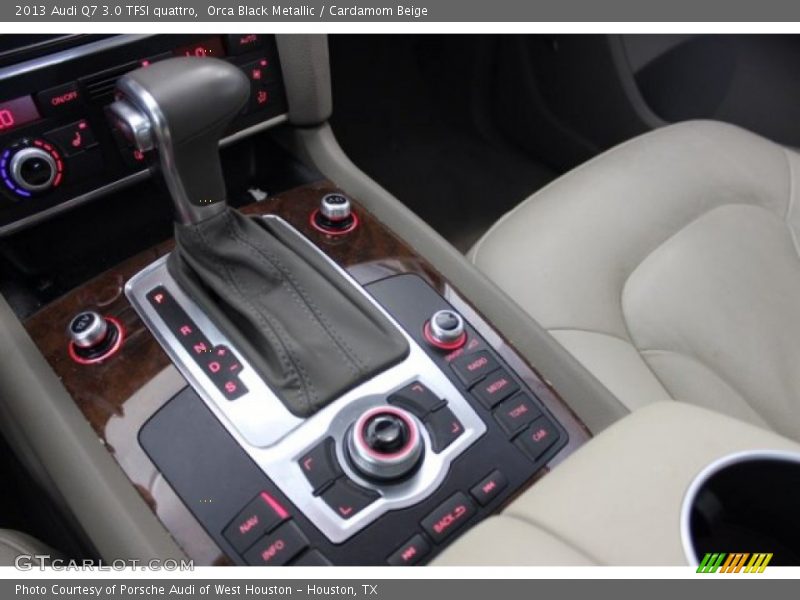 Orca Black Metallic / Cardamom Beige 2013 Audi Q7 3.0 TFSI quattro