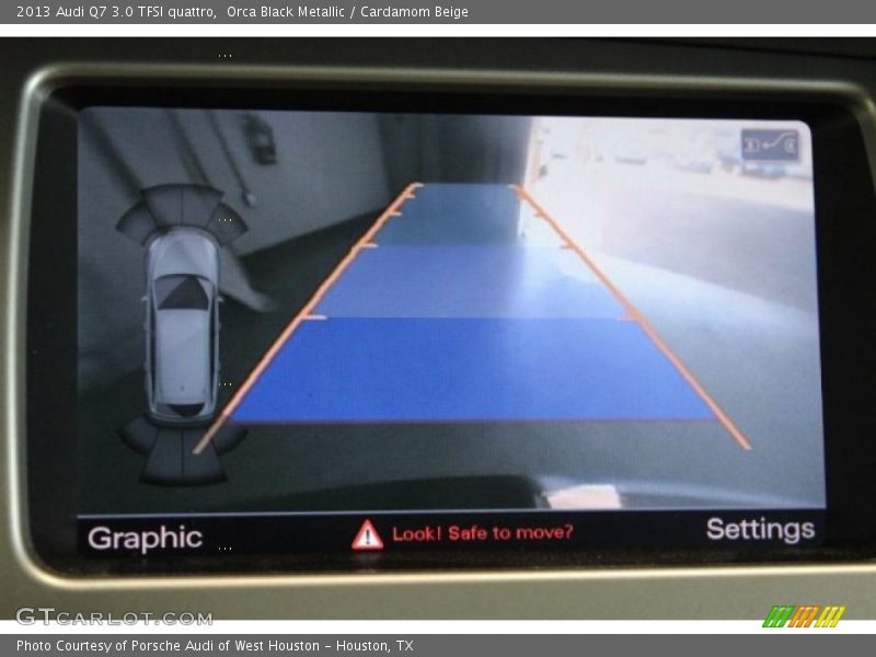Orca Black Metallic / Cardamom Beige 2013 Audi Q7 3.0 TFSI quattro