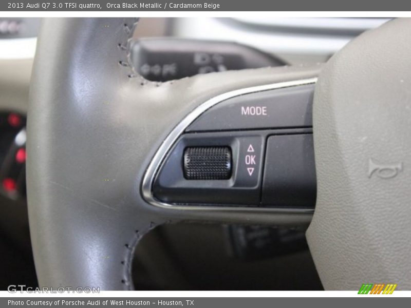 Orca Black Metallic / Cardamom Beige 2013 Audi Q7 3.0 TFSI quattro