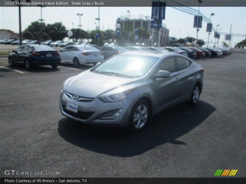 Shale Gray / Black 2016 Hyundai Elantra Value Edition