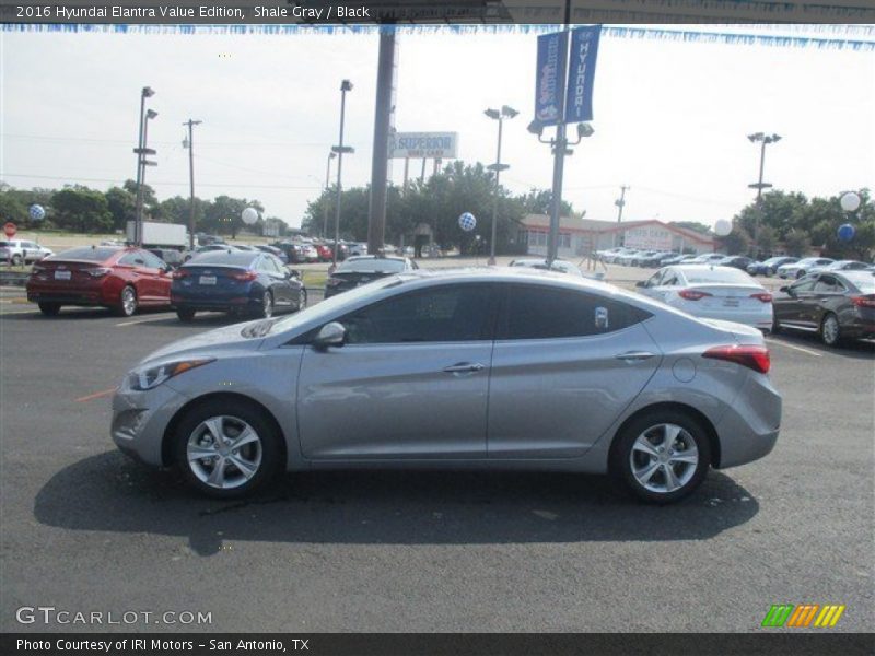 Shale Gray / Black 2016 Hyundai Elantra Value Edition