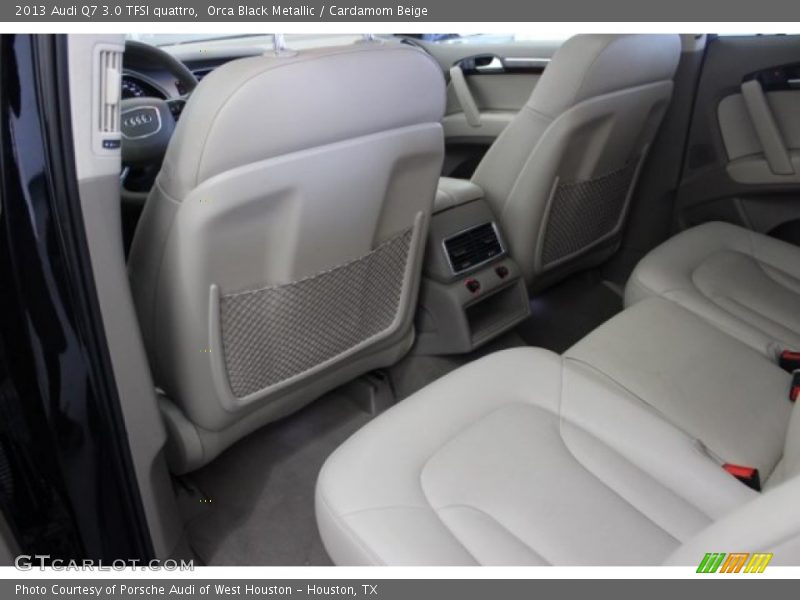Orca Black Metallic / Cardamom Beige 2013 Audi Q7 3.0 TFSI quattro
