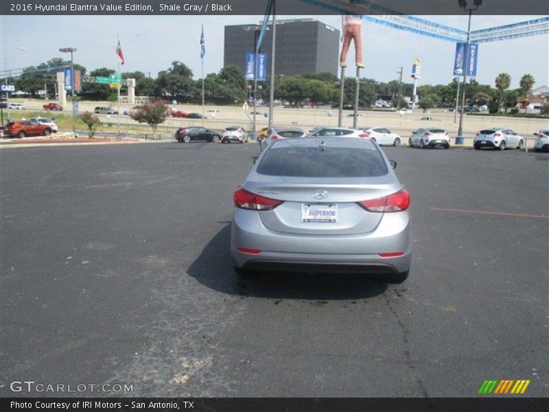 Shale Gray / Black 2016 Hyundai Elantra Value Edition