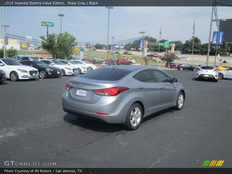 Shale Gray / Black 2016 Hyundai Elantra Value Edition