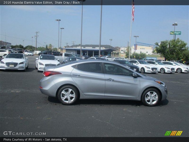 Shale Gray / Black 2016 Hyundai Elantra Value Edition