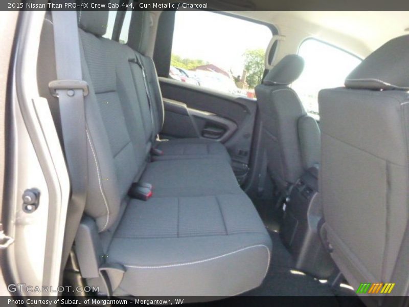 Gun Metallic / Charcoal 2015 Nissan Titan PRO-4X Crew Cab 4x4
