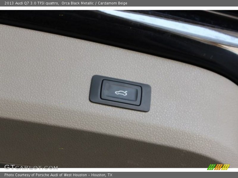 Orca Black Metallic / Cardamom Beige 2013 Audi Q7 3.0 TFSI quattro